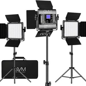 GVM Kit d'éclairage vidéo LED